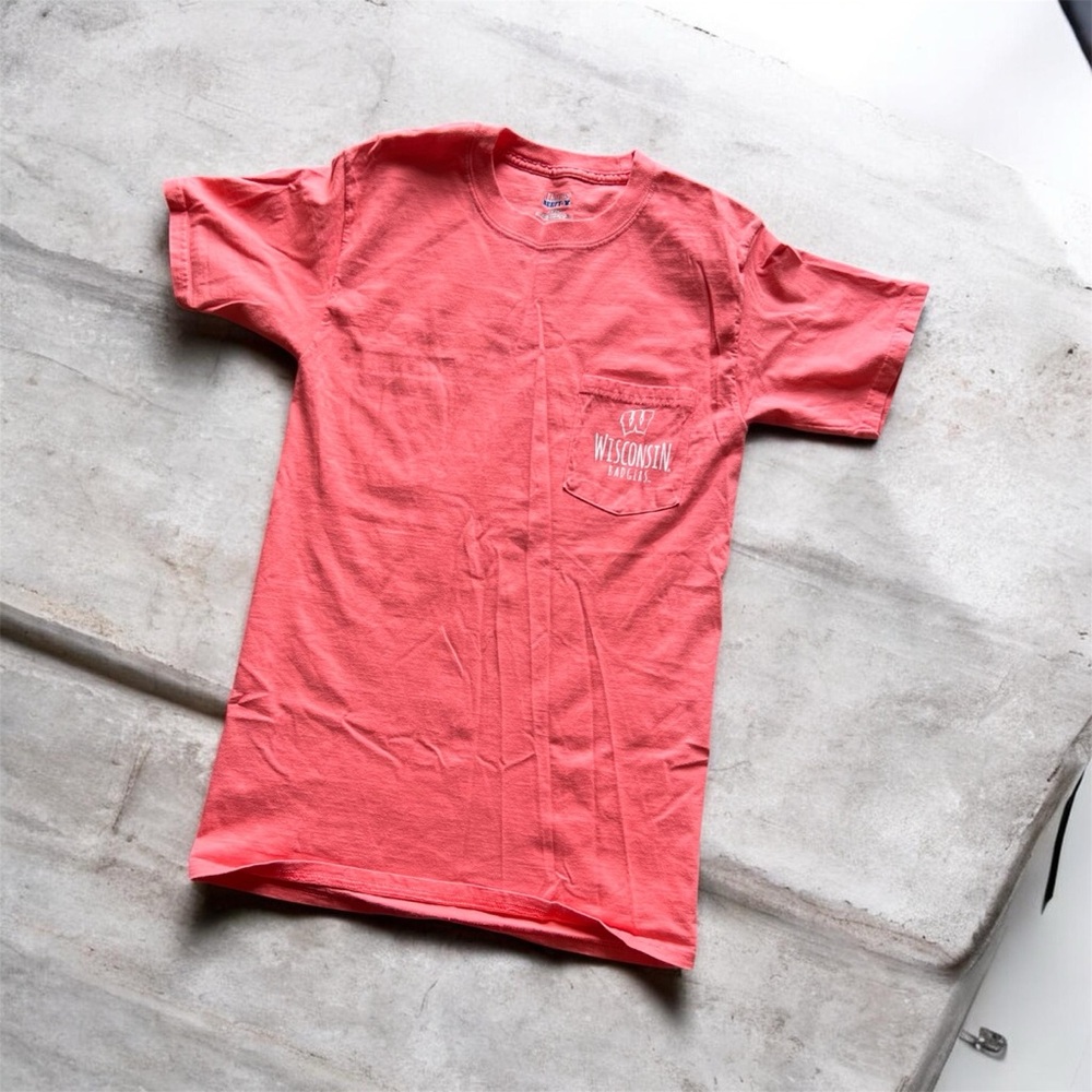 Hanes Pink Short Sleeve Tee 539